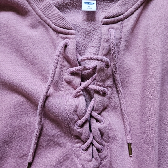 old navy light pink pull over XL - Picture 2 of 5